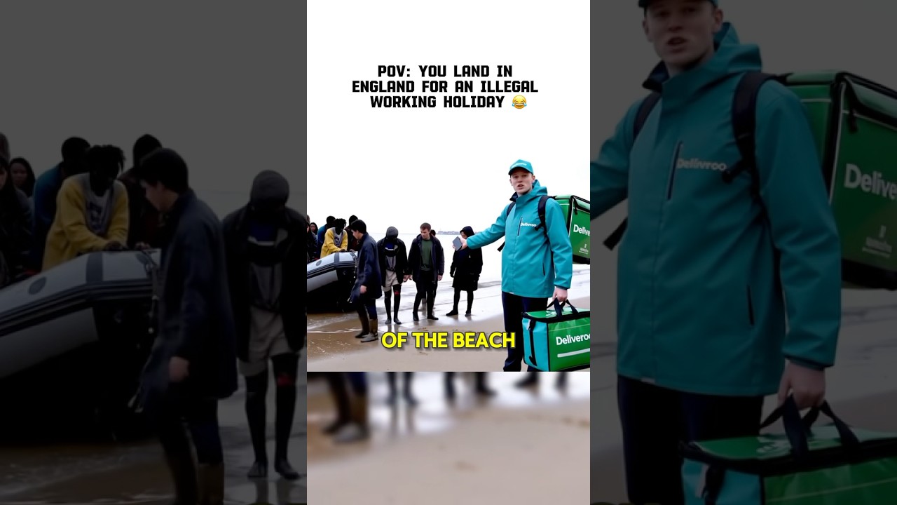 An illegal working holiday in England 