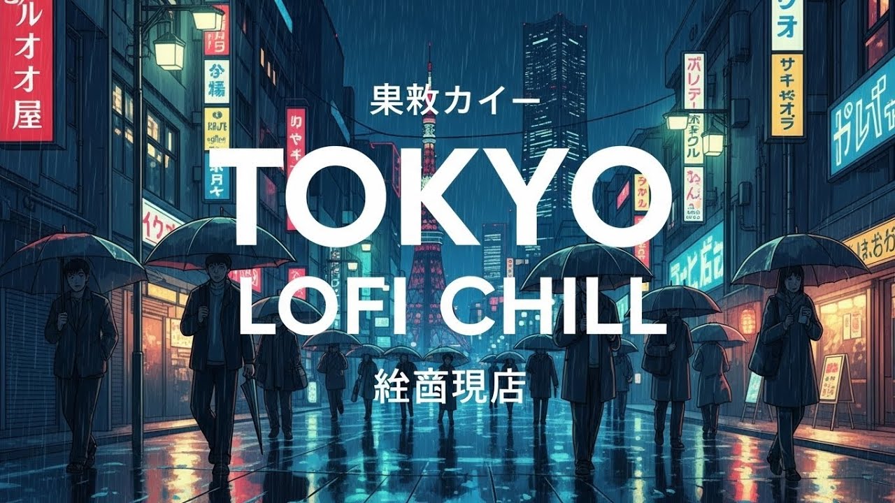 🔴 Japanese Lofi Chill 🇯🇵 東京ナイトビーツ | Calm Beats for Study & Relax