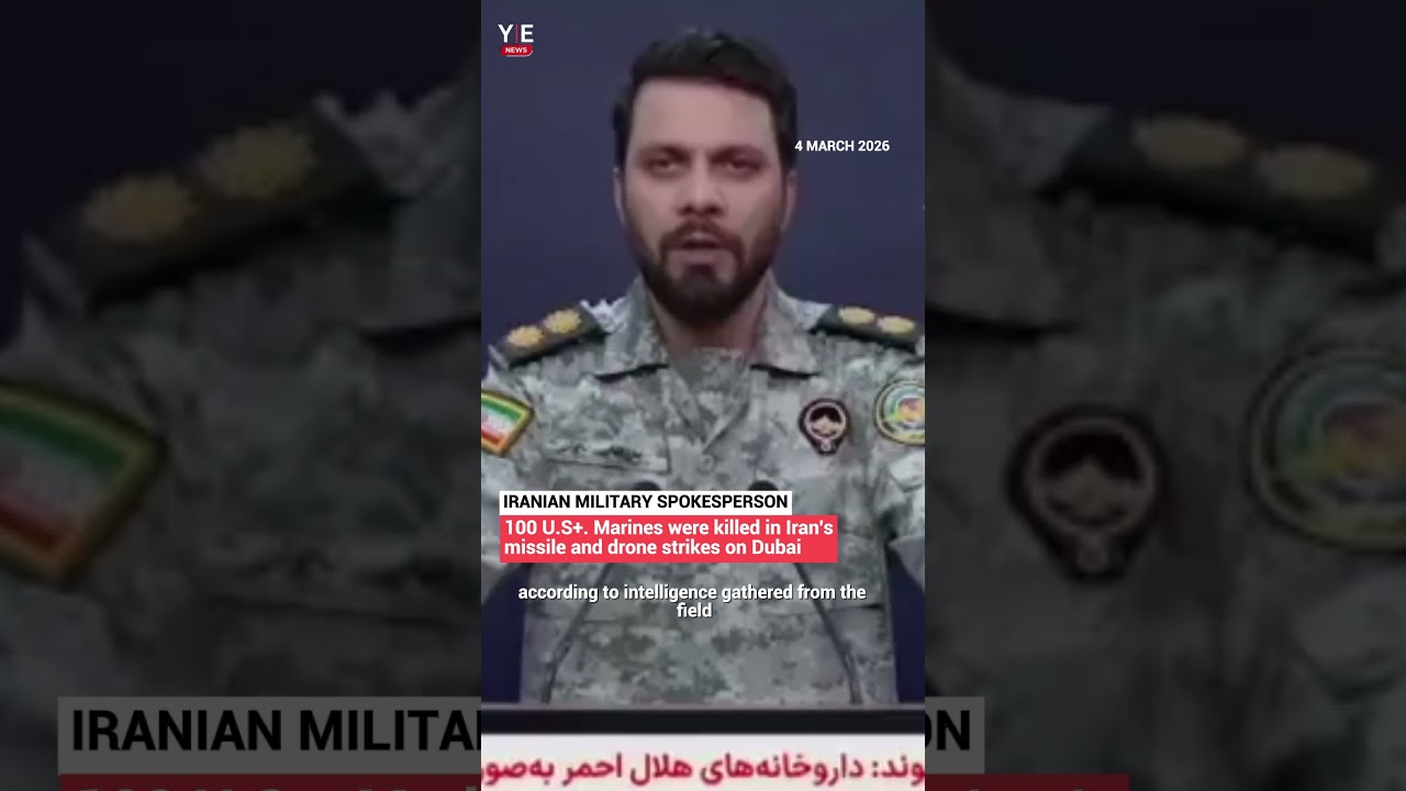 Iran Claims 100 US Marines Killed in Dubai Strikes During Operation True Promise 4