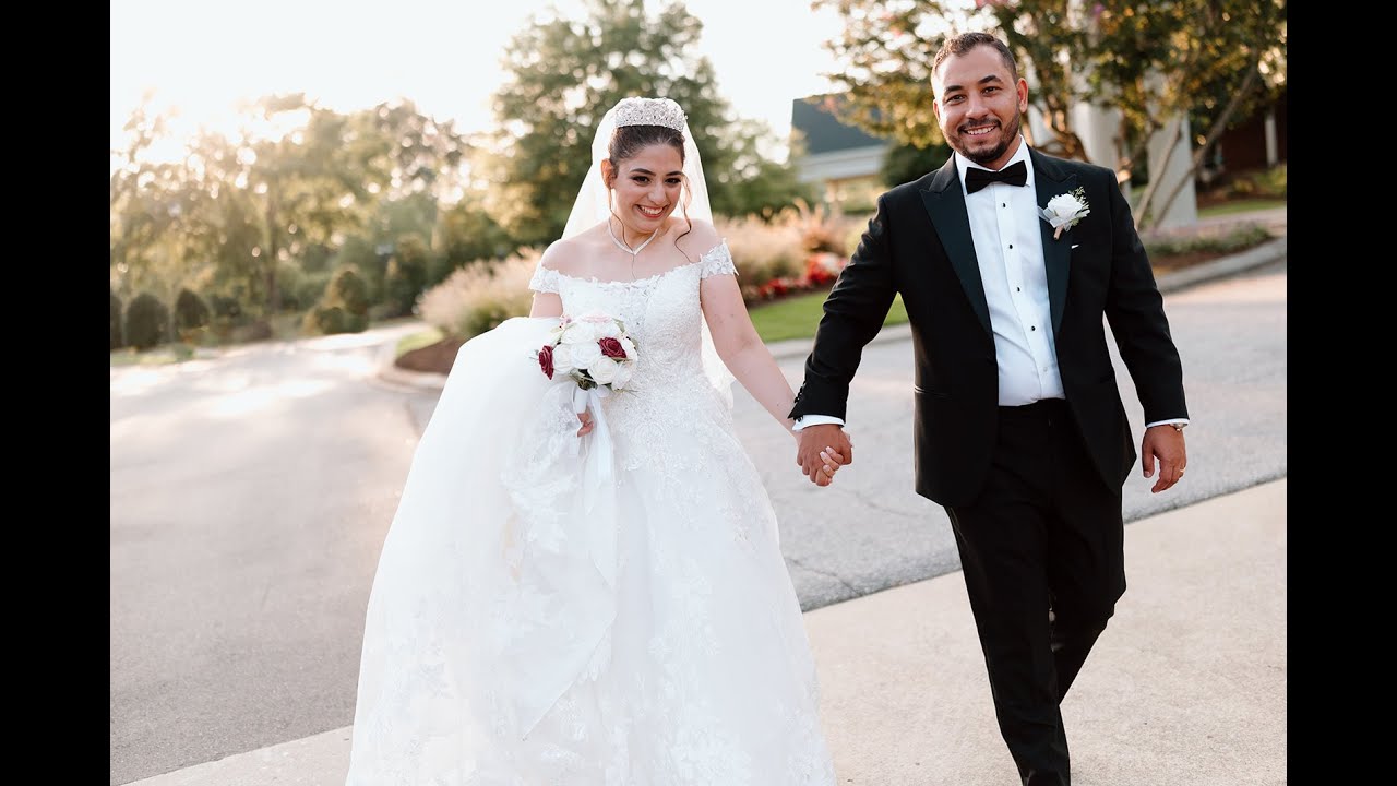 Mr + Mrs Hana Married at Prestonwood Country Club in Cary NC