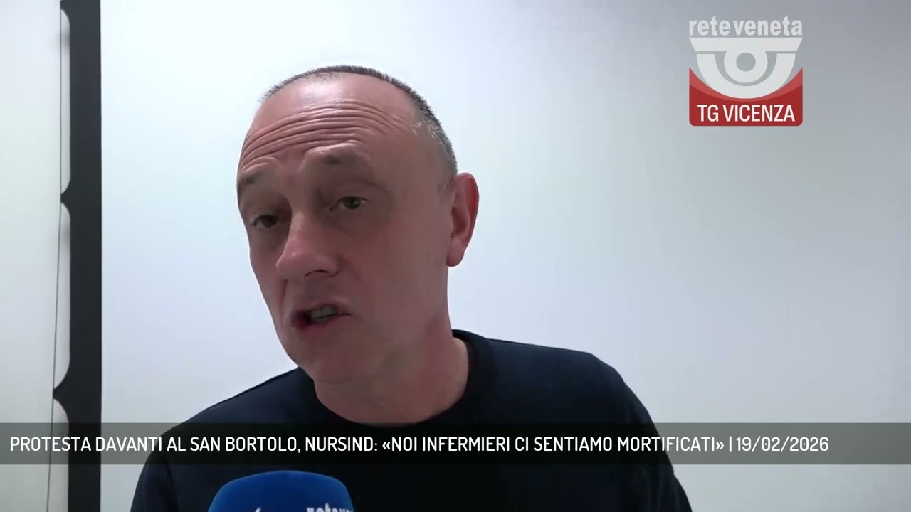 PROTESTA DAVANTI AL SAN BORTOLO, NURSIND: «NOI INFERMIERI CI SENTIAMO MORTIFICATI» | 19/02/2026