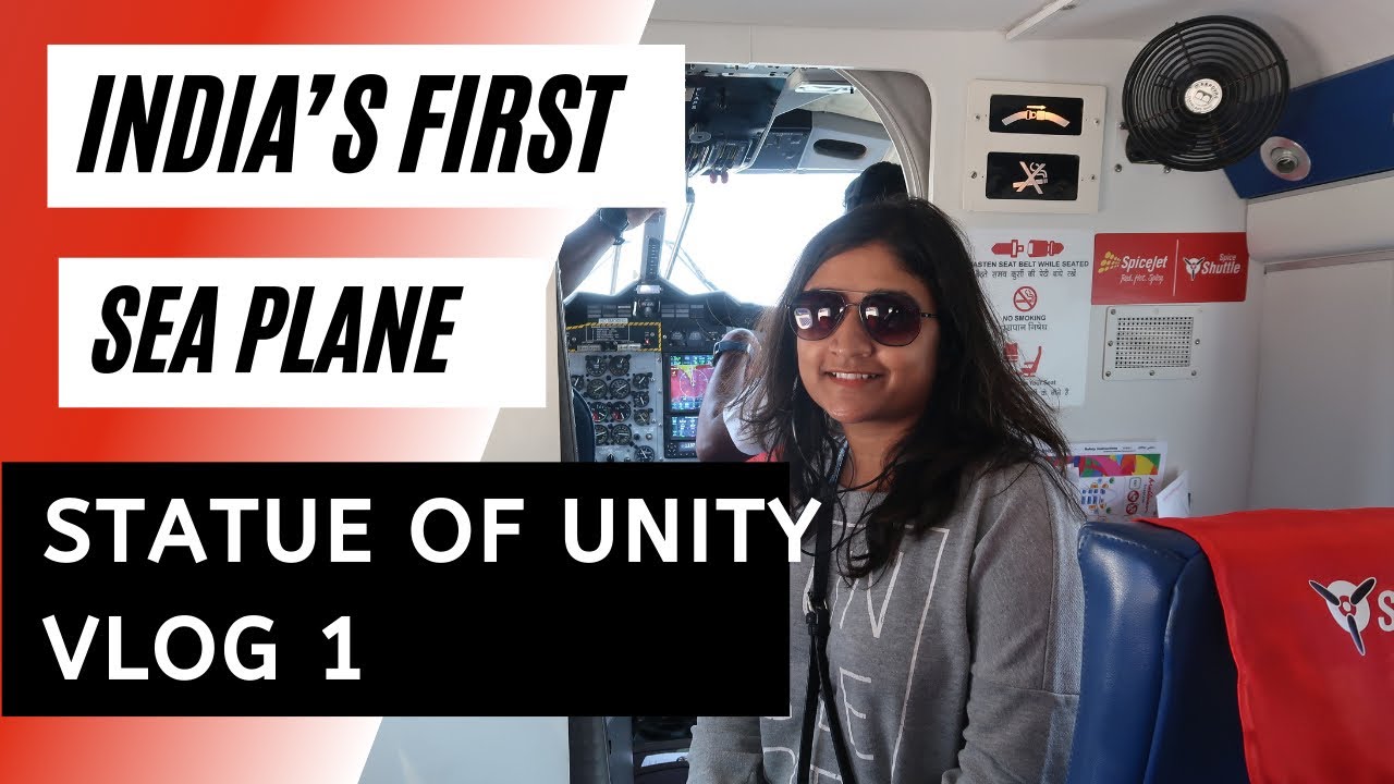 Ahmedabad to Statue Of Unity Tour by Seaplane |Seaplane Tour |Sea plane Price and details