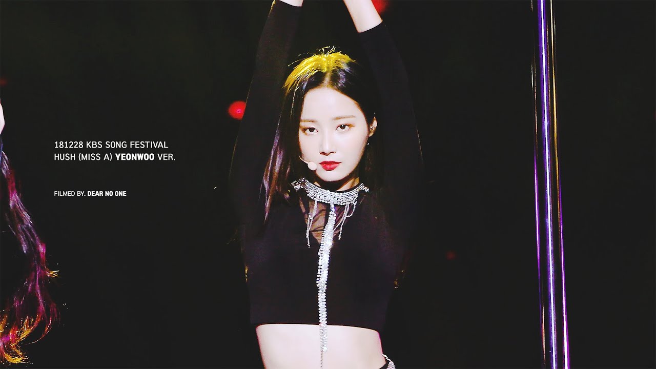 181228 모모랜드 연우 HUSH (MISS A) 4K 직캠 | KBS 가요대축제 (YEONWOO VER.)