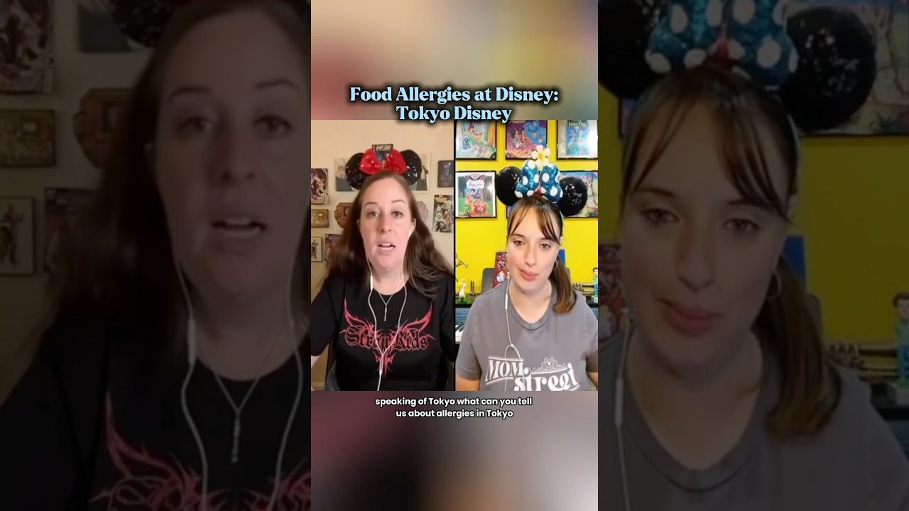 Food Allergies at Disney: Tokyo Disney #disneytips #disneypodcast #disneyfood