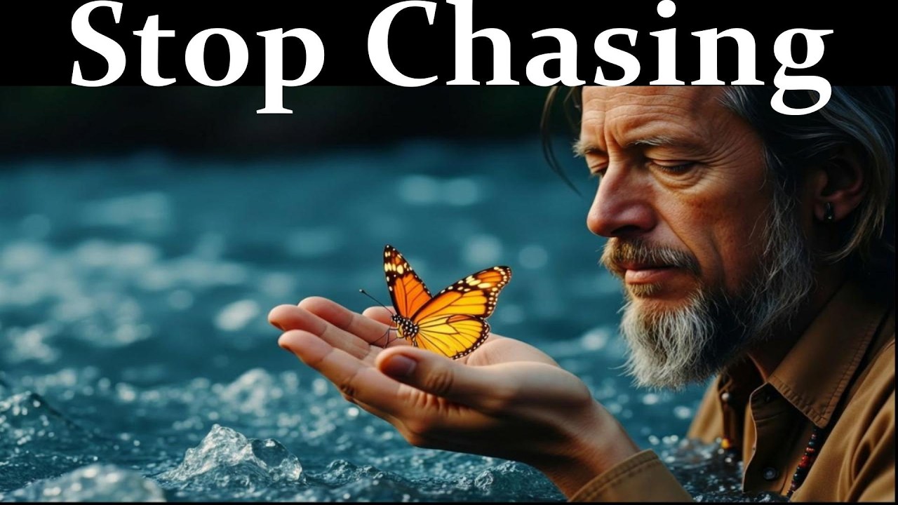 Stop Chasing Life &ndash; It Finds You When You Let Go | Alan Watts