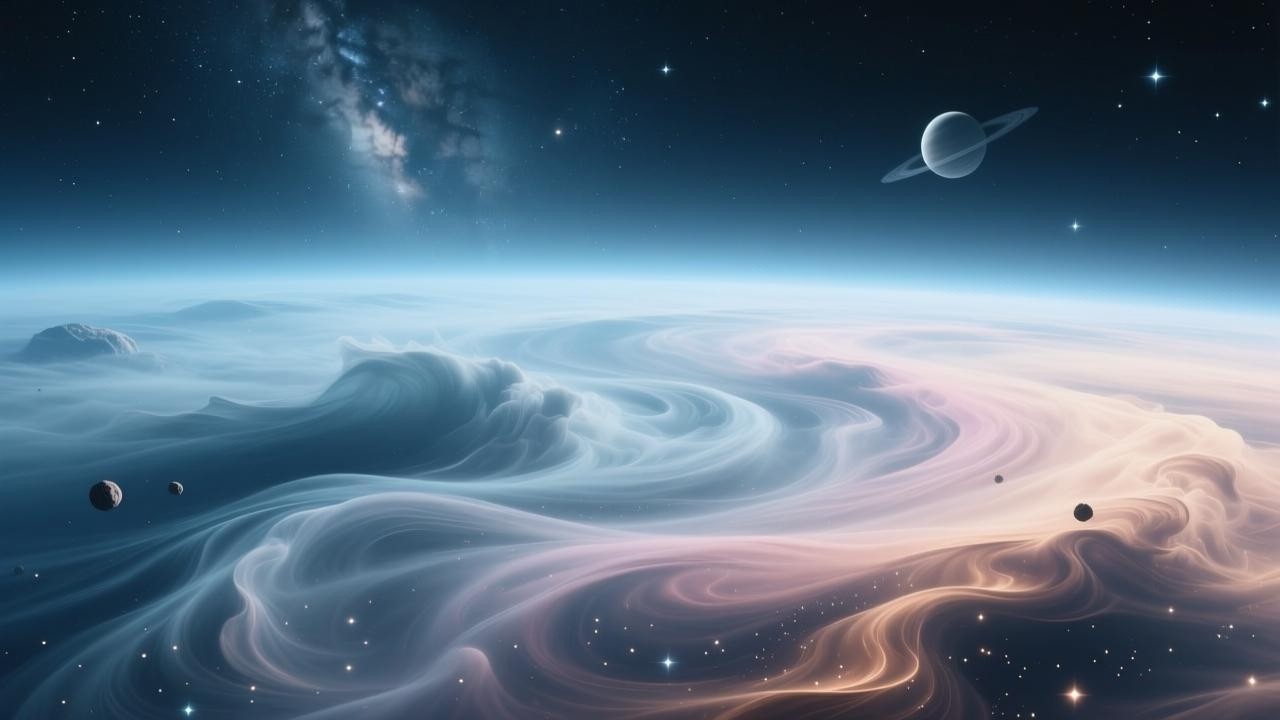 A Far-Reaching Void Where Attention Softens and the Night Slowly Releases Its Grip