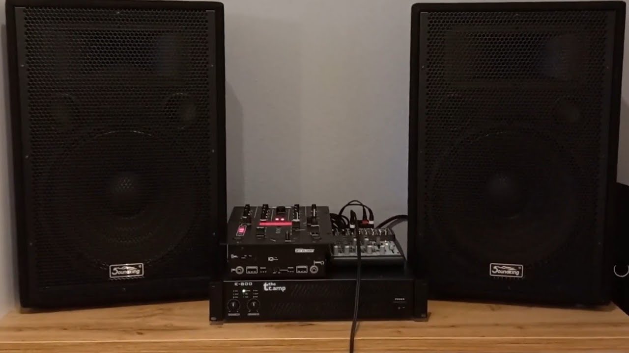 Soundking J215, T amp E-800 Teszt Beltéren kb 50-75% hangerőn (Hamarosan lesz teszt subbal is)