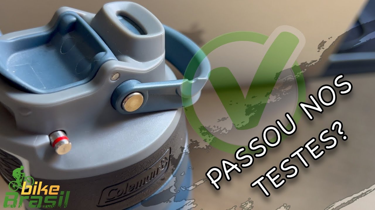 REVIEW DA GARRAFA TÉRMICA COLEMAN FREE FLOW AUTOSEAL
