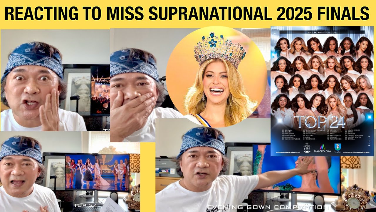 Reacting To Miss Supranational 2025 Finals
