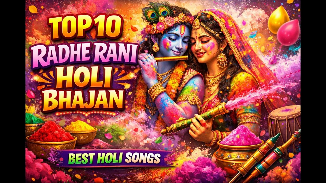 2026 के सुपरहिट होली भजन 🌸 Nonstop Holi Bhajan 2026 | Top 10 Radhe Rani Holi Bhajan