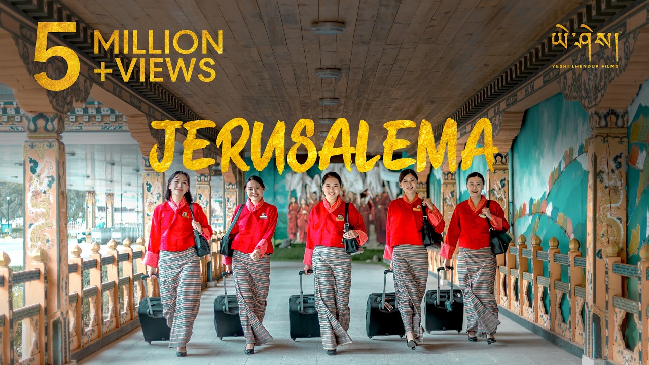 JERUSALEMA DANCE by Drukair, Royal Bhutan Airlines | Yeshi Lhendup Films [4K]