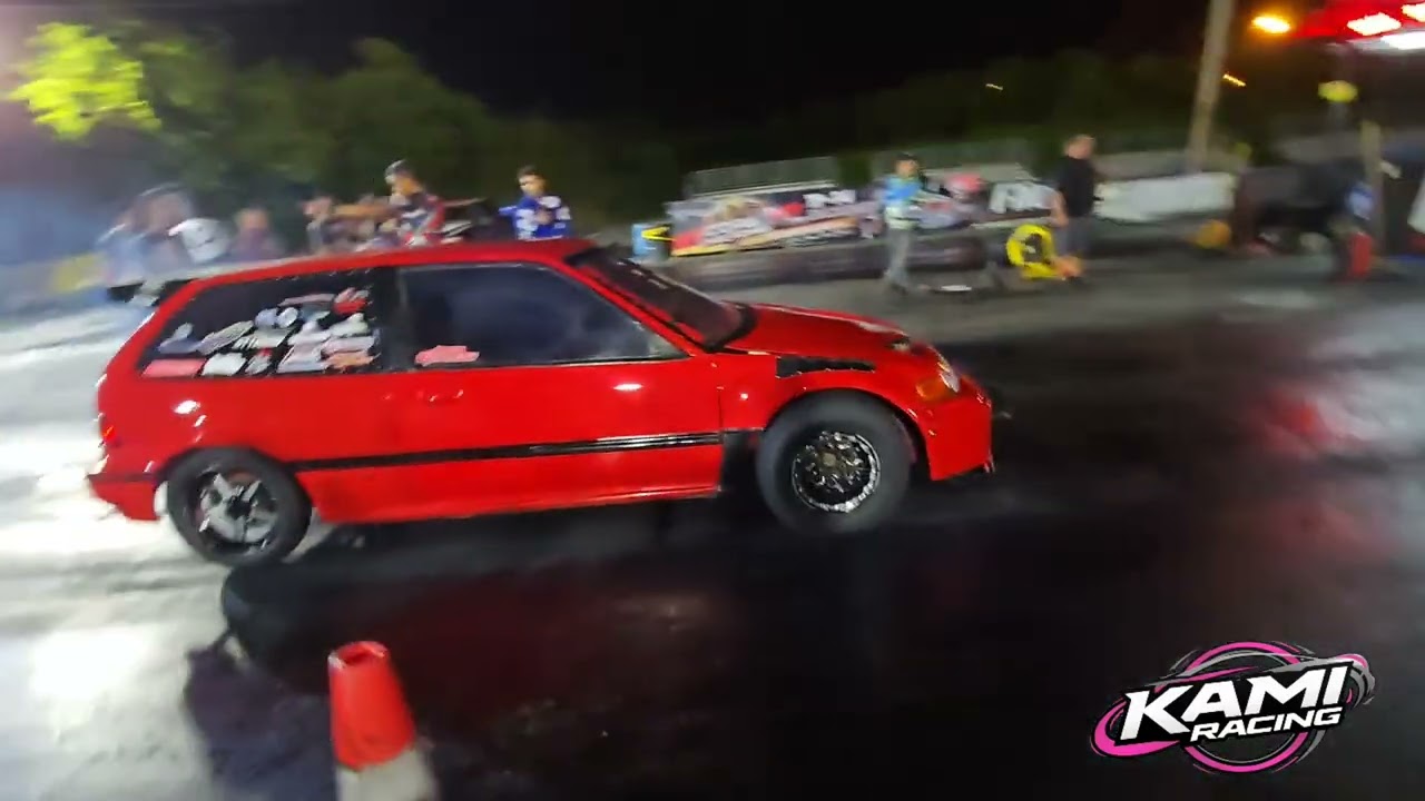 #LaPuty pase de prueba Honda Civic en la pista de @arecibomotorsports1786 