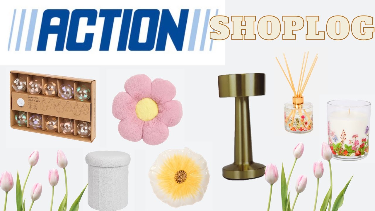 Action shoplog & beginpagina Januari