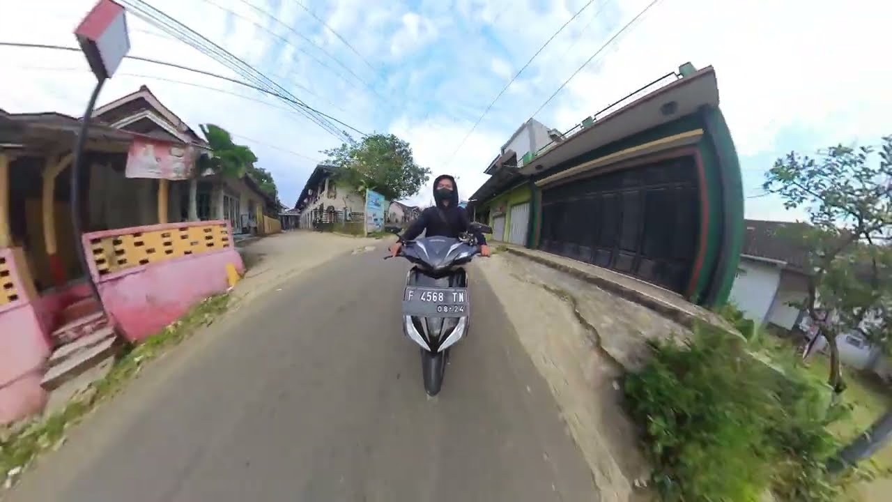 Jalan jalan sore di pedesaan || Cimanggu ke Cijengkol insta360