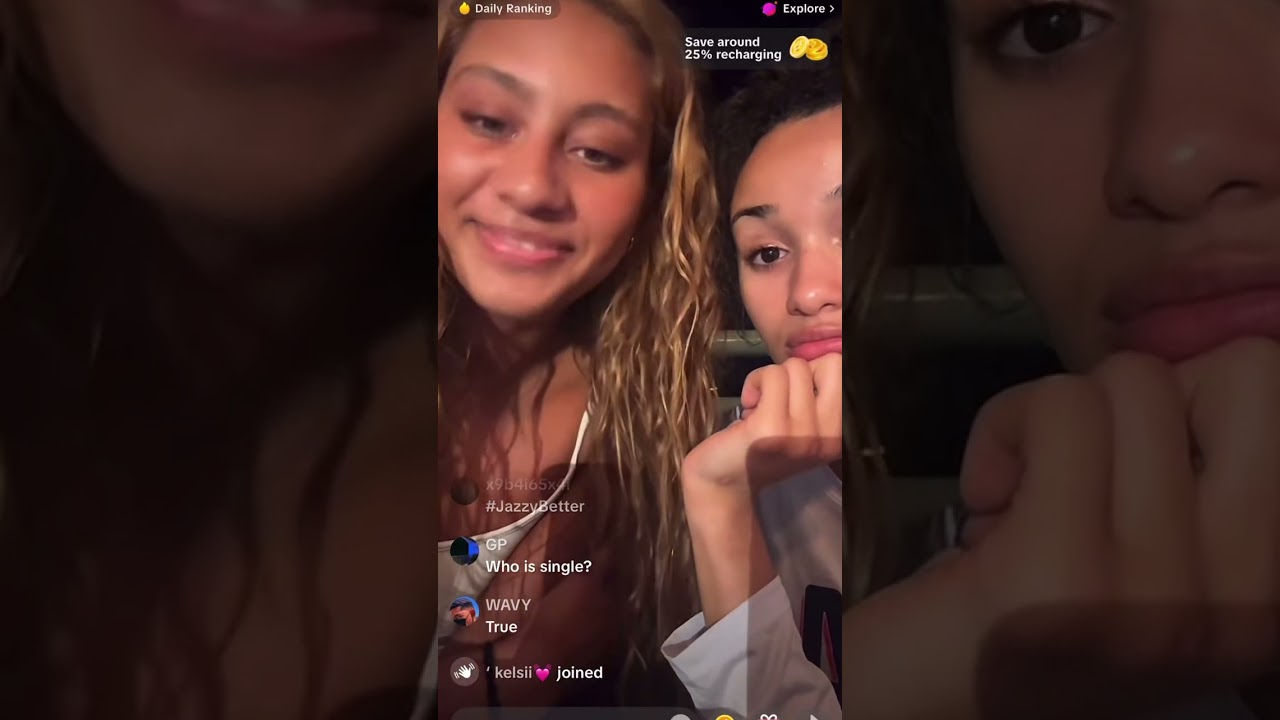 Jazzy Davidson’s tik tok live (7/7/25)