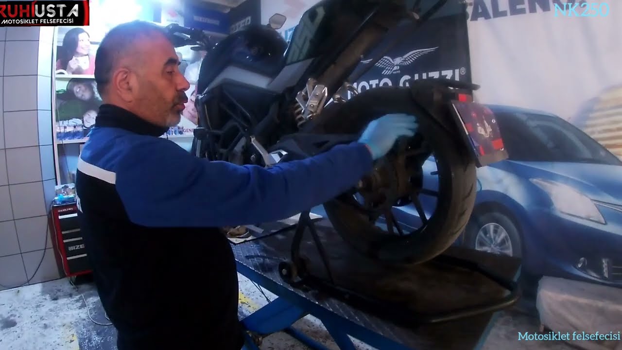MOTOSİKLET LERDE/ZİNCİR DİŞLİ SORUNU VE ÇÖZÜMÜ/250 NK /CFMOTO