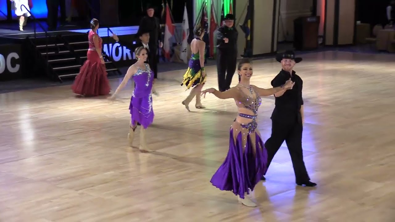 Triple Two Step, Lucas and Stacey Aldrich, Crystal Division 2 UCWDC 2019
