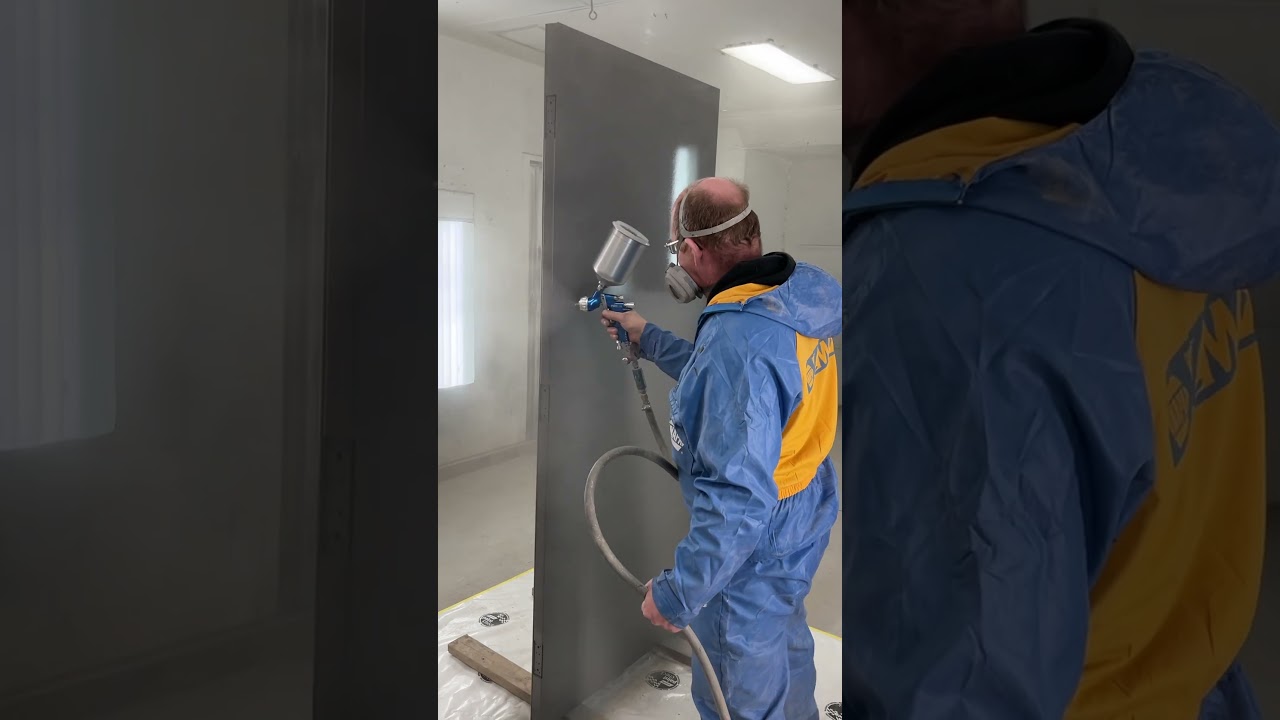 Metal Door Paint Job