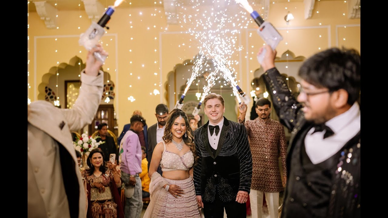 Khushboo & Nicholas | Alsisar Mahal | Sangeet Highlight | 4K