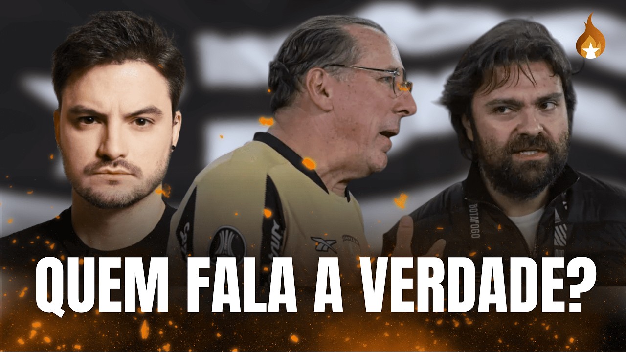 🚨QUEM FALA A VERDADE SOBRE O BOTAFOGO? TEXTOR VS SOCIAL| REPASSE DE DINHEIRO PRO MOLENBEEK