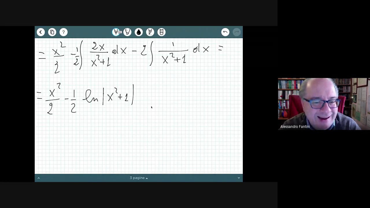 Integrazione. Volume dei solidi di rotazione (Khan Academy)