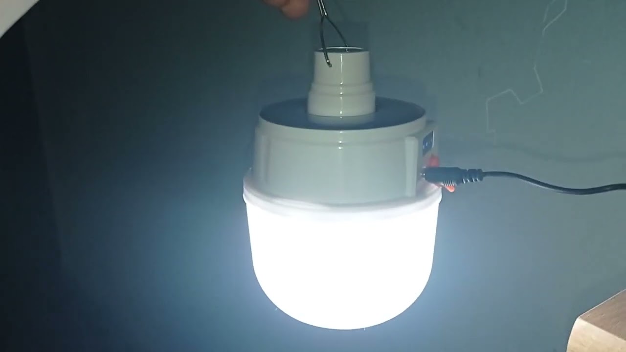 Кемпинговый фонарь на солнечной батарее Solar emergency charging lamp JD 2022 #кемпинг#фонарь
