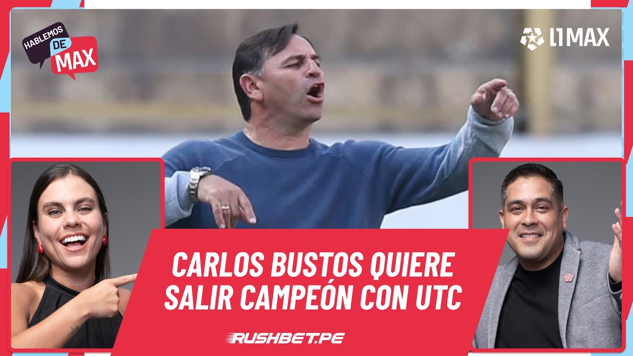 Bustos habla de su presente en UTC, el cariño a Alianza Lima y el posible fichaje de Jean Deza