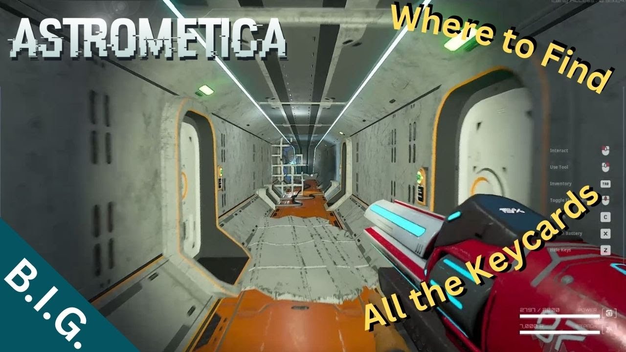 Astrometica - Where to find all the Keycards for Theta 9