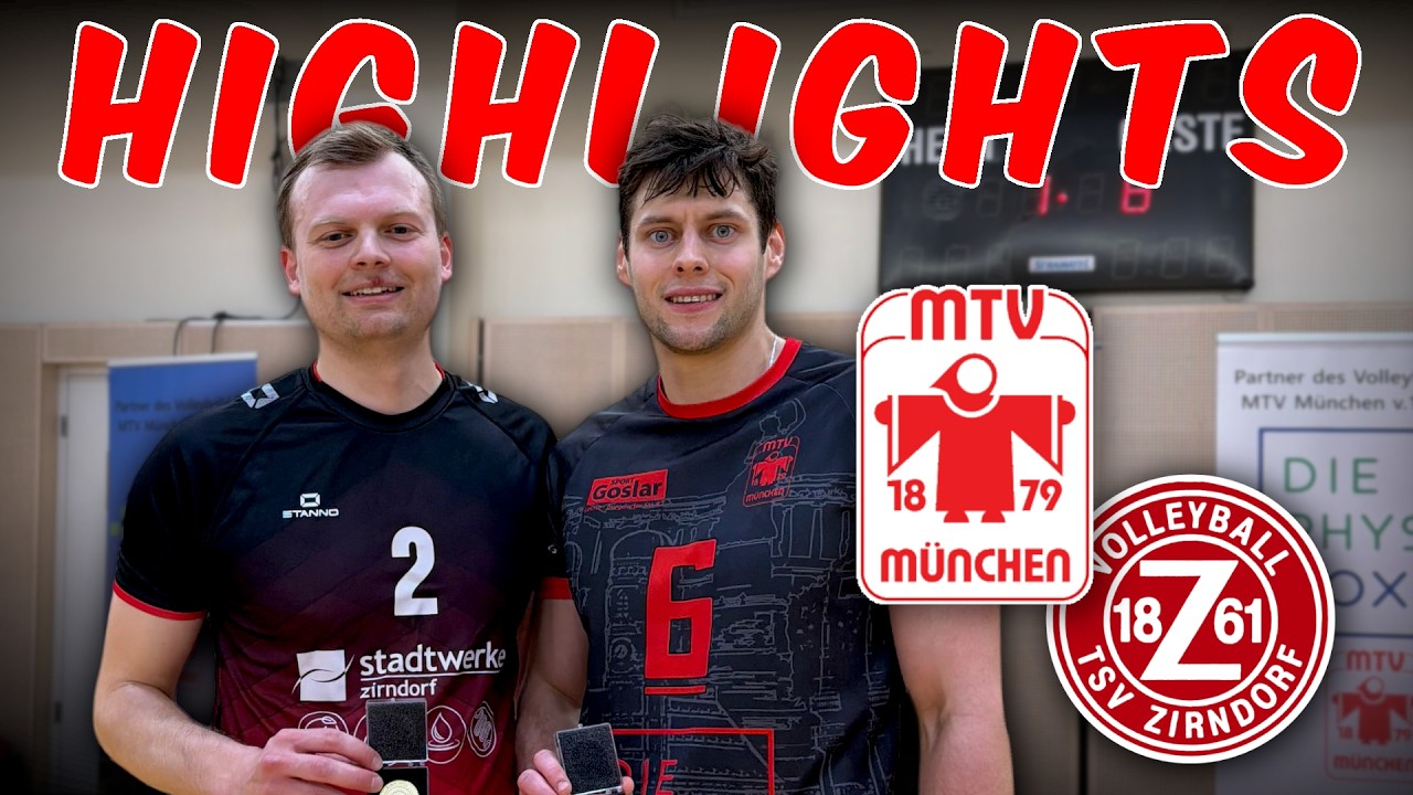 Volleyball 3. Liga - MTV München vs. TSV Zirndorf [07.03.2026] | Highlights