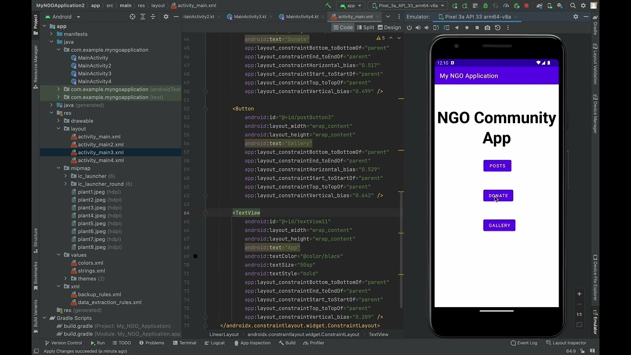 NGO Community Application