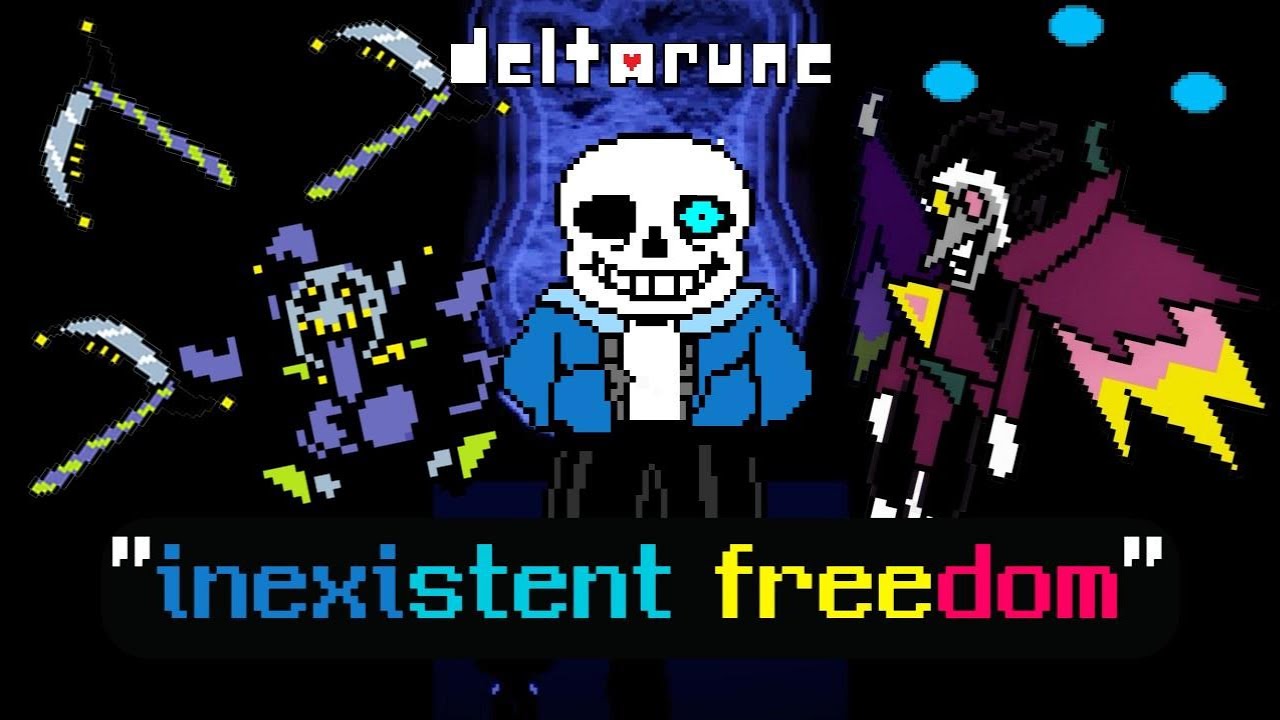 델타룬 팬게임 - 진정한 자유, ''inexistent freedom.''(한글자막)