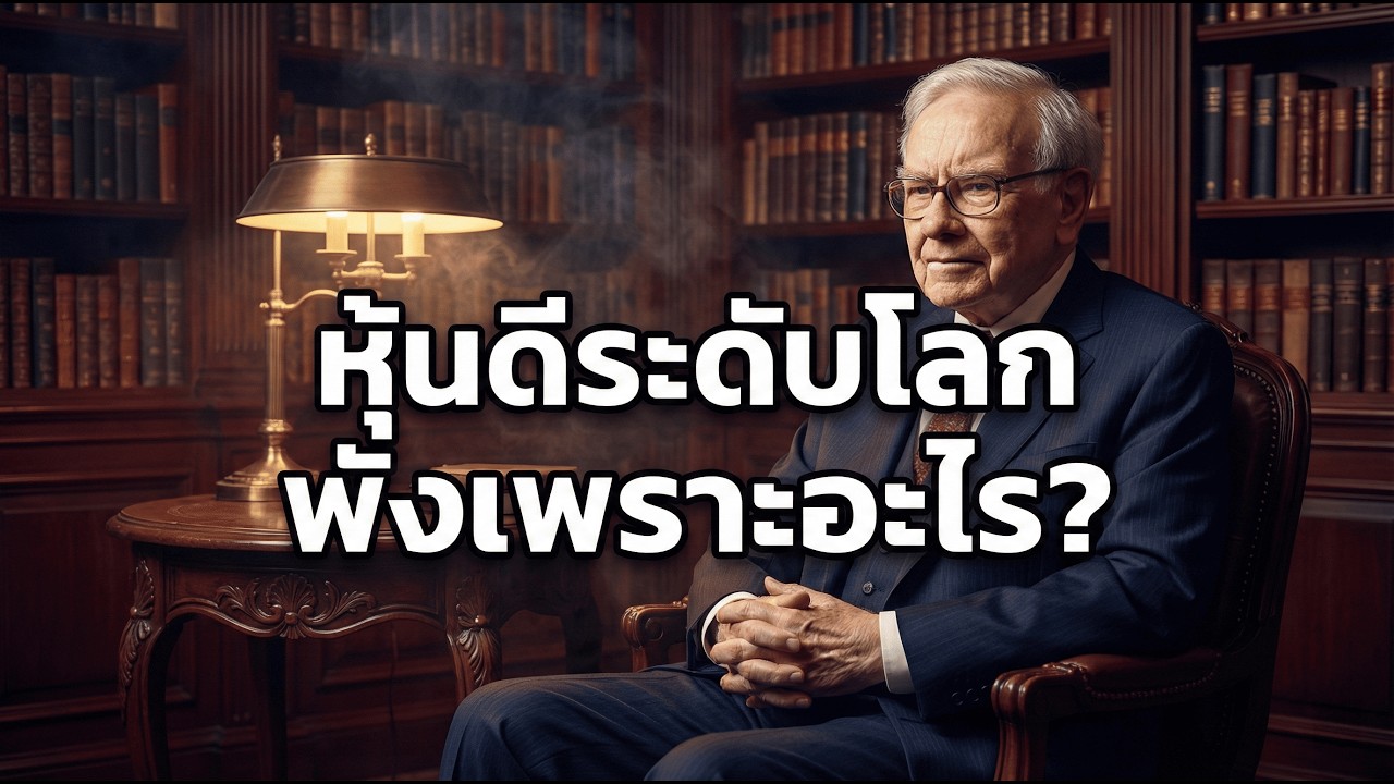 หุ้นที่เคยดีมาก แต่พังเพราะอะไร | 7 สาเหตุที่นักลงทุนไม่เคยรู้ | คิดแบบคนสำเร็จ