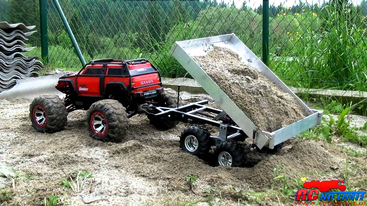 Traxxas Summit Przyczepka / Tandem Trailer part 2
