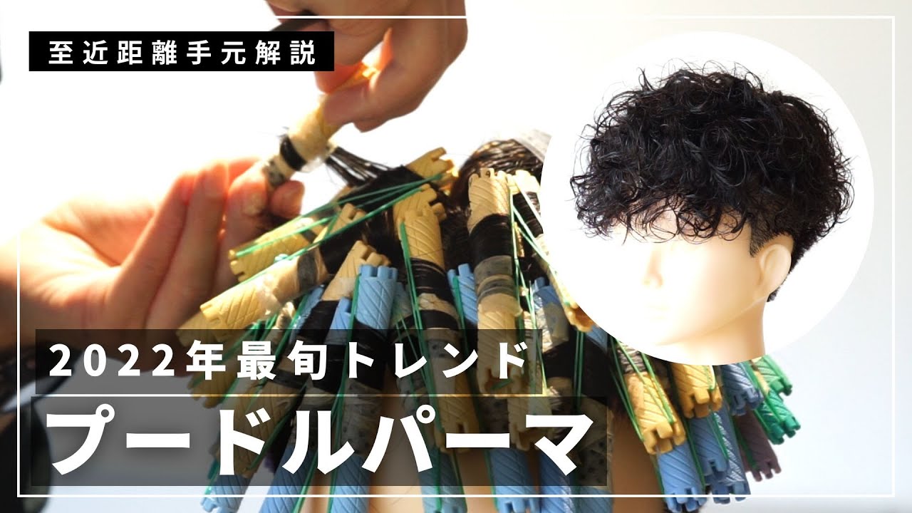 【今秋最注目】話題の「プードルパーマ」を絶妙なニュアンスで作ってみた【至近距離手元解説】