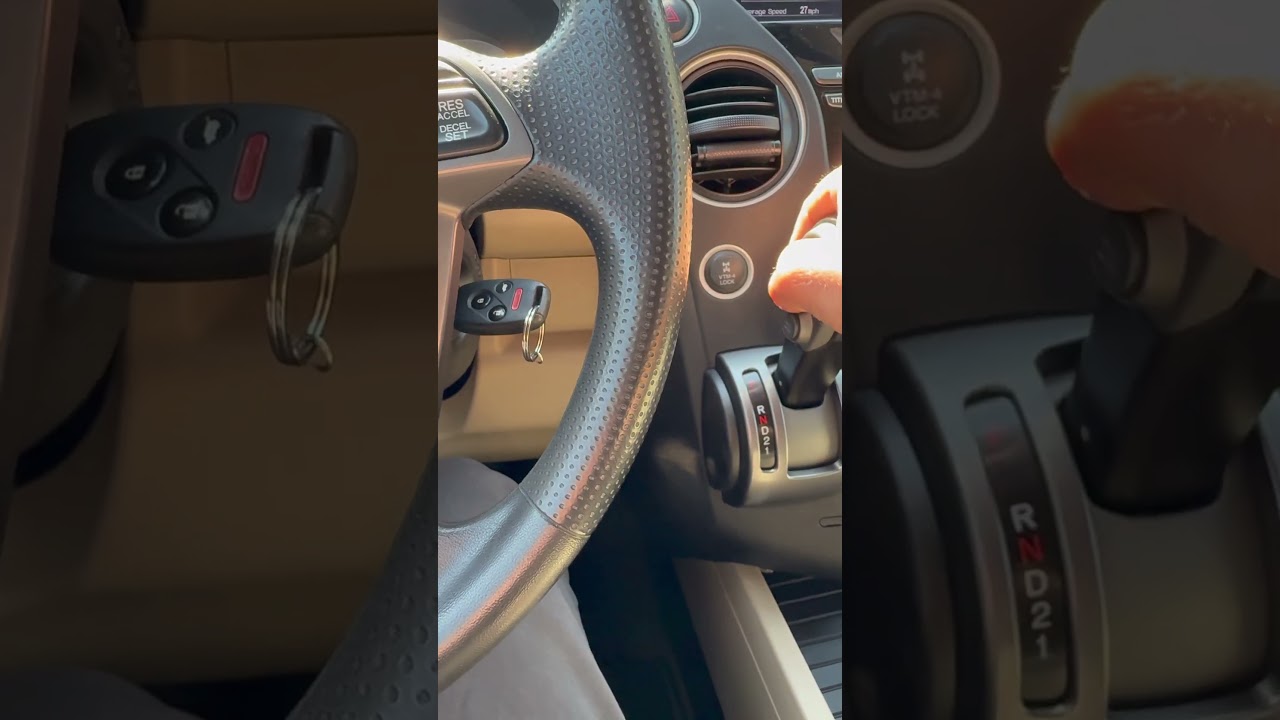 Honda pilot. Vtm-4 lock