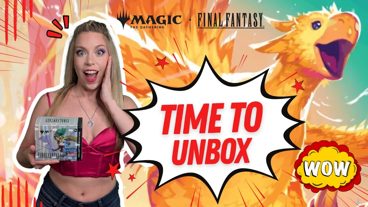 MTG x FINAL FANTASY Collector Booster Box Opening - CHOCOBO INSIDE!!!