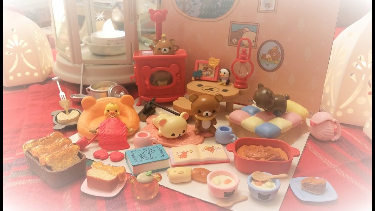Re-Ment Rilakkuma Winter in Honey Forest リーメント リラックマ　はちみつの森の冬じたく