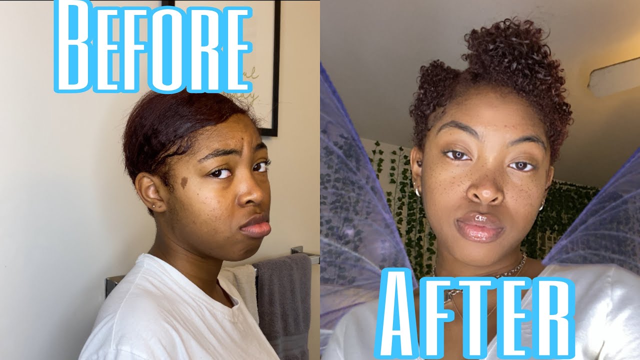 Watch me revive my twa in between washes. Winter co wash routine ft. Moknowshair