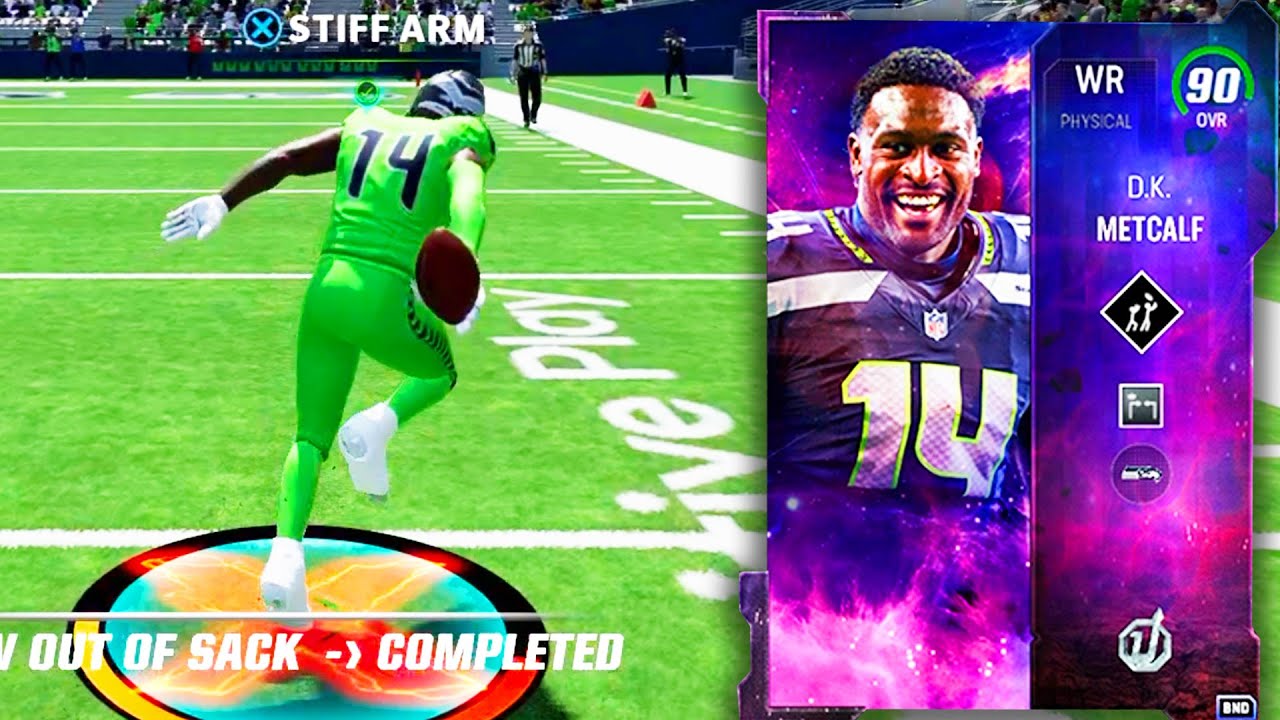 UNSTOPPABLE DK METCALF IS OVERPOWERED! Madden 24