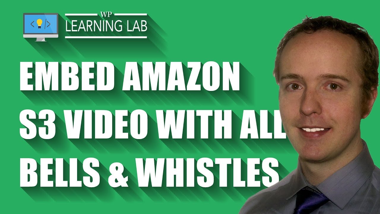 How To Embed Amazon S3 Player In WordPress Without A Plugin for 2018