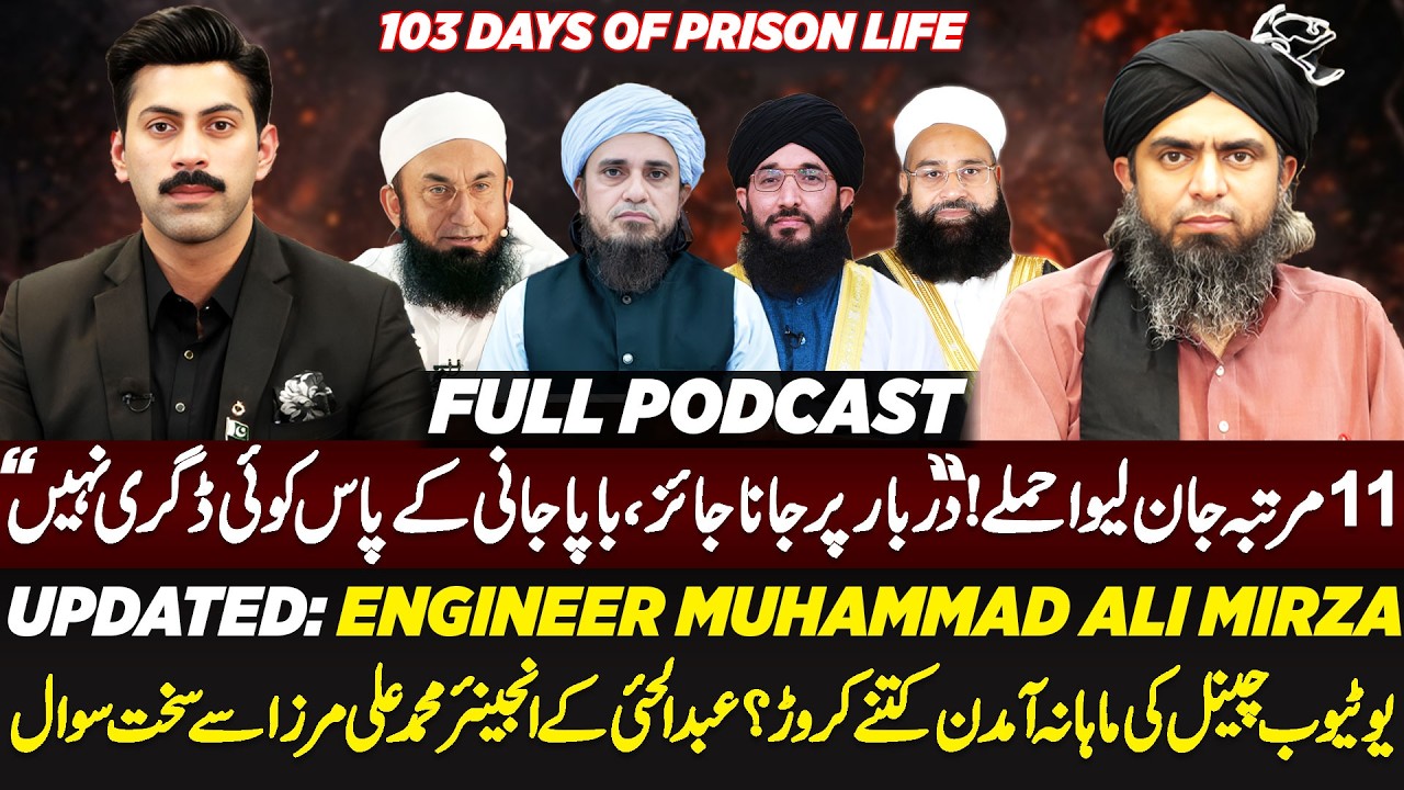 Engineer Muhammad Ali Mirza: 103 Days in Jail & 11 Assassination Attempts – Full Podcast