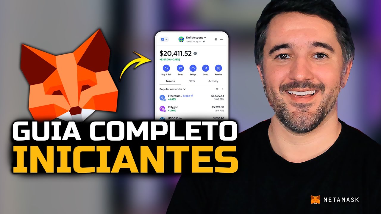 METAMASK: GUIA PASSO A PASSO PARA INICIANTES [Enviar e Receber Criptos]