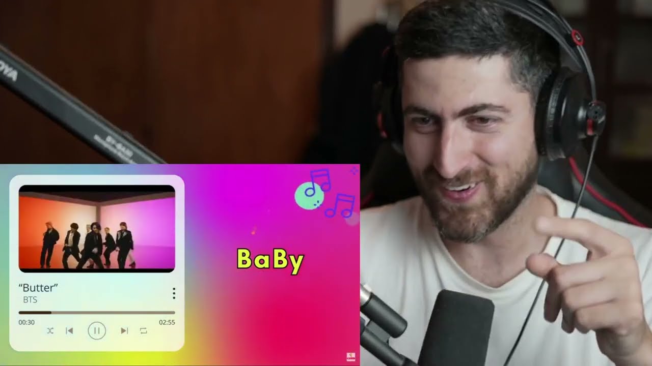 BTS Chuckle Quiz Cyrus's Reaction