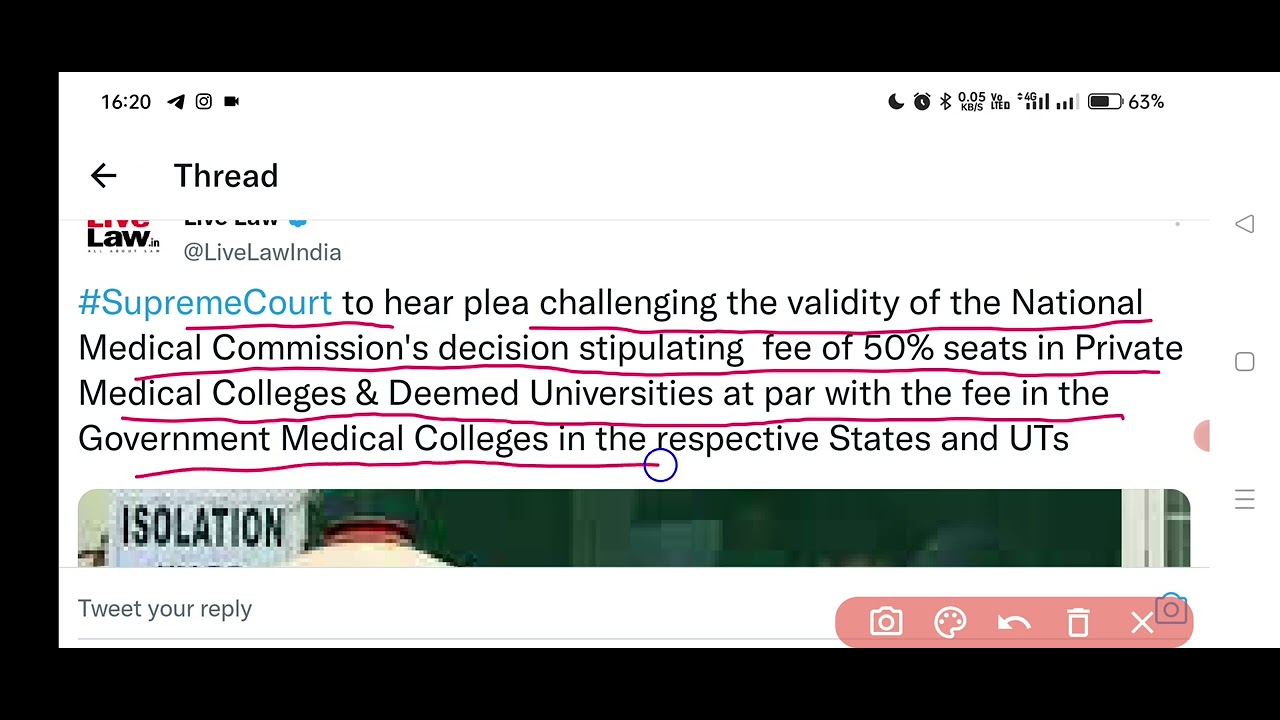 NMC BILL SC Today's Hearing Decision l NMC BILL LATEST NEWS 2022 NEET UG|NMC BILL LATEST NEWS 2022