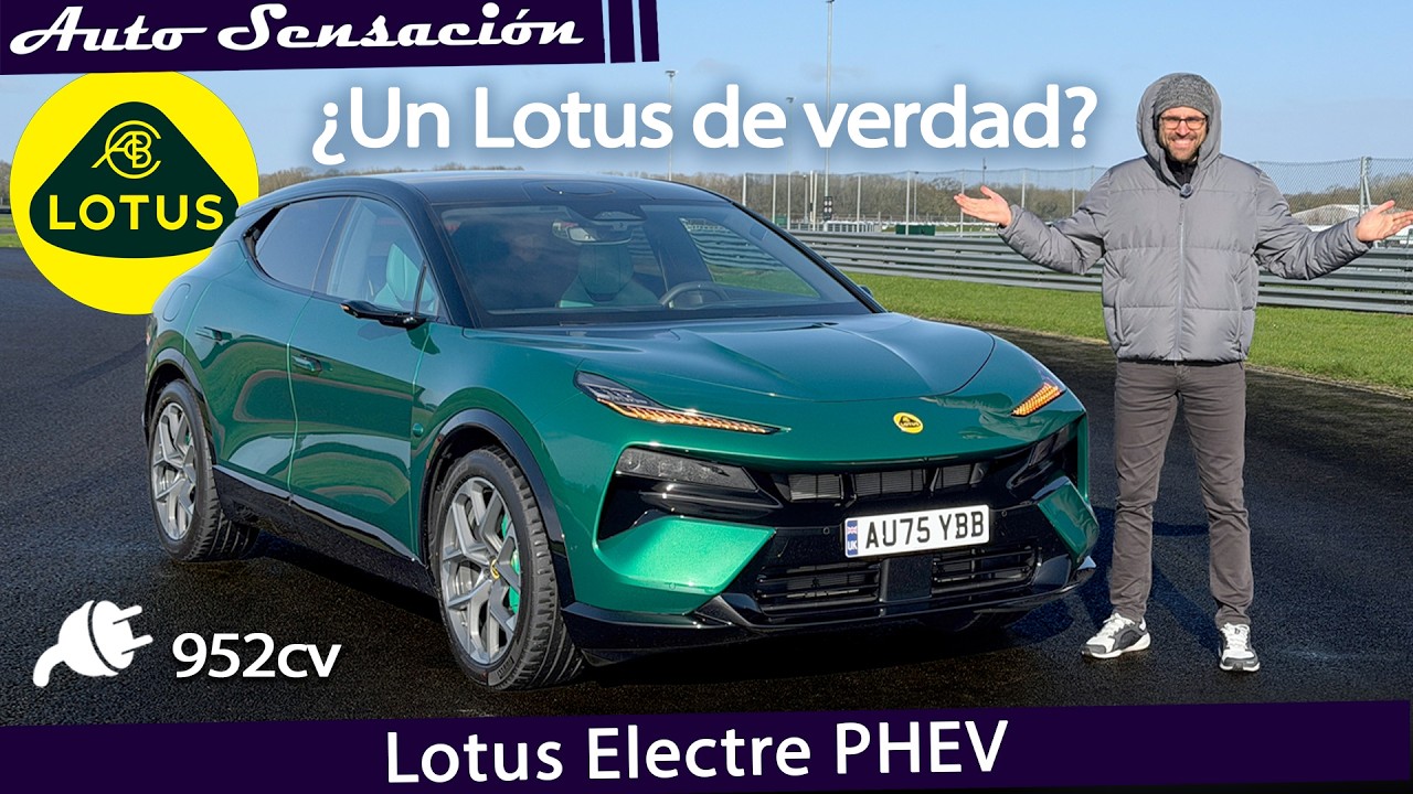 Prueba Lotus Eletre PHEV 2026  ¿El HIPER - SUV hibrido enchufable definitivo ? Prueba en circuito.