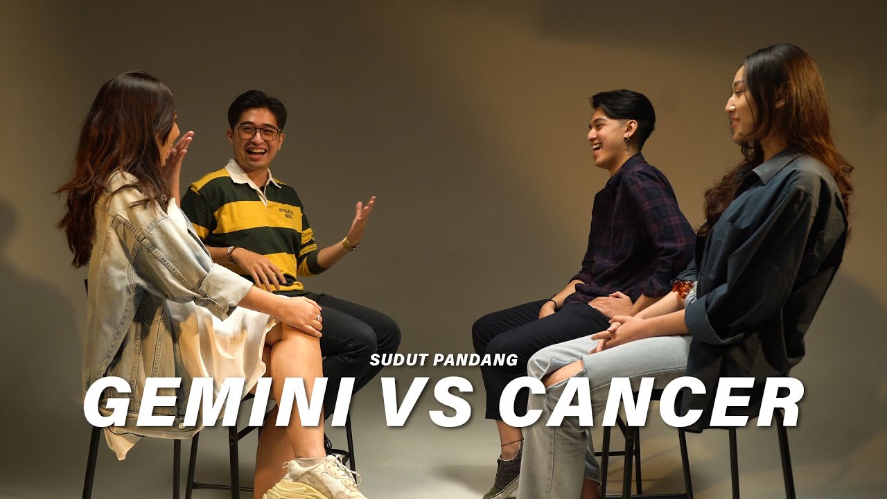 GEMINI MUKA DUA? CANCER MANIPULATIF? CANCER VS GEMINI | SUDUT PANDANG Ep 1