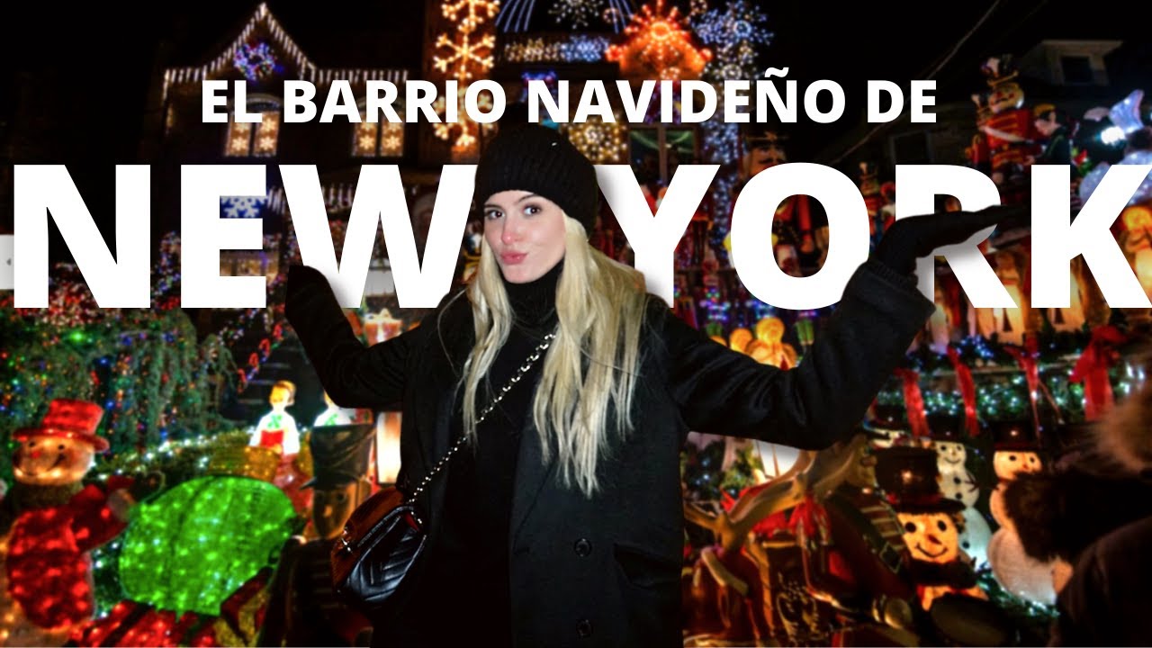 ASI ES LA NAVIDAD EN NEW YORK 🎄INCREIBLE  😱 DYKER HEIGHTS ☃️✨