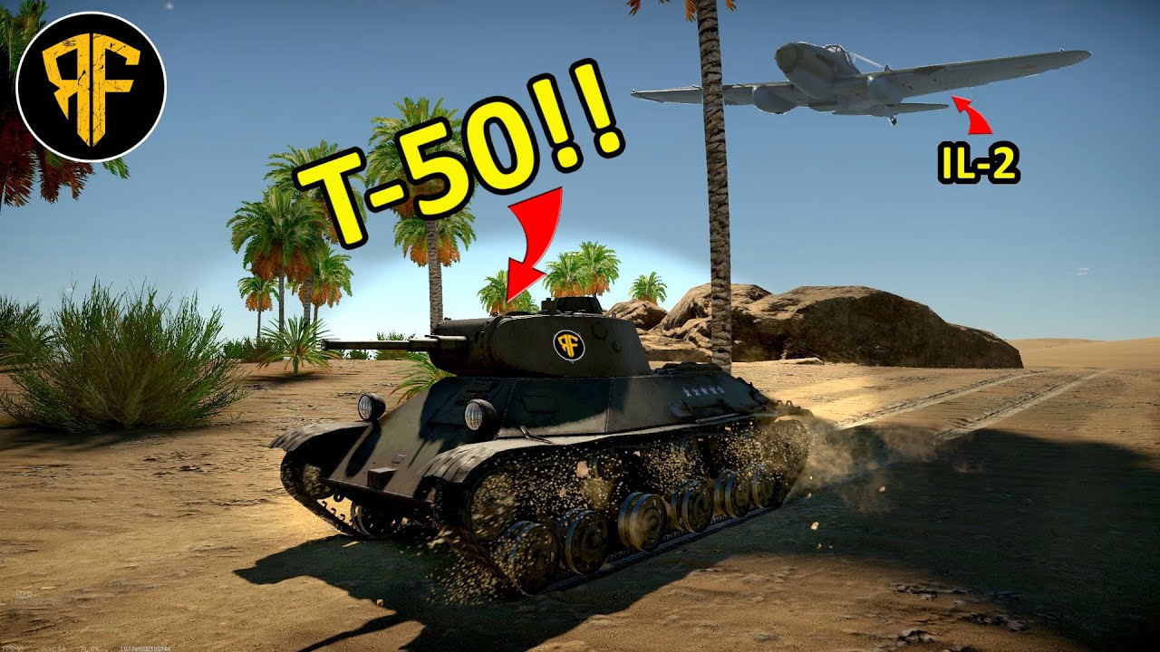 T-50 ''pikku sotka''!! War thunder