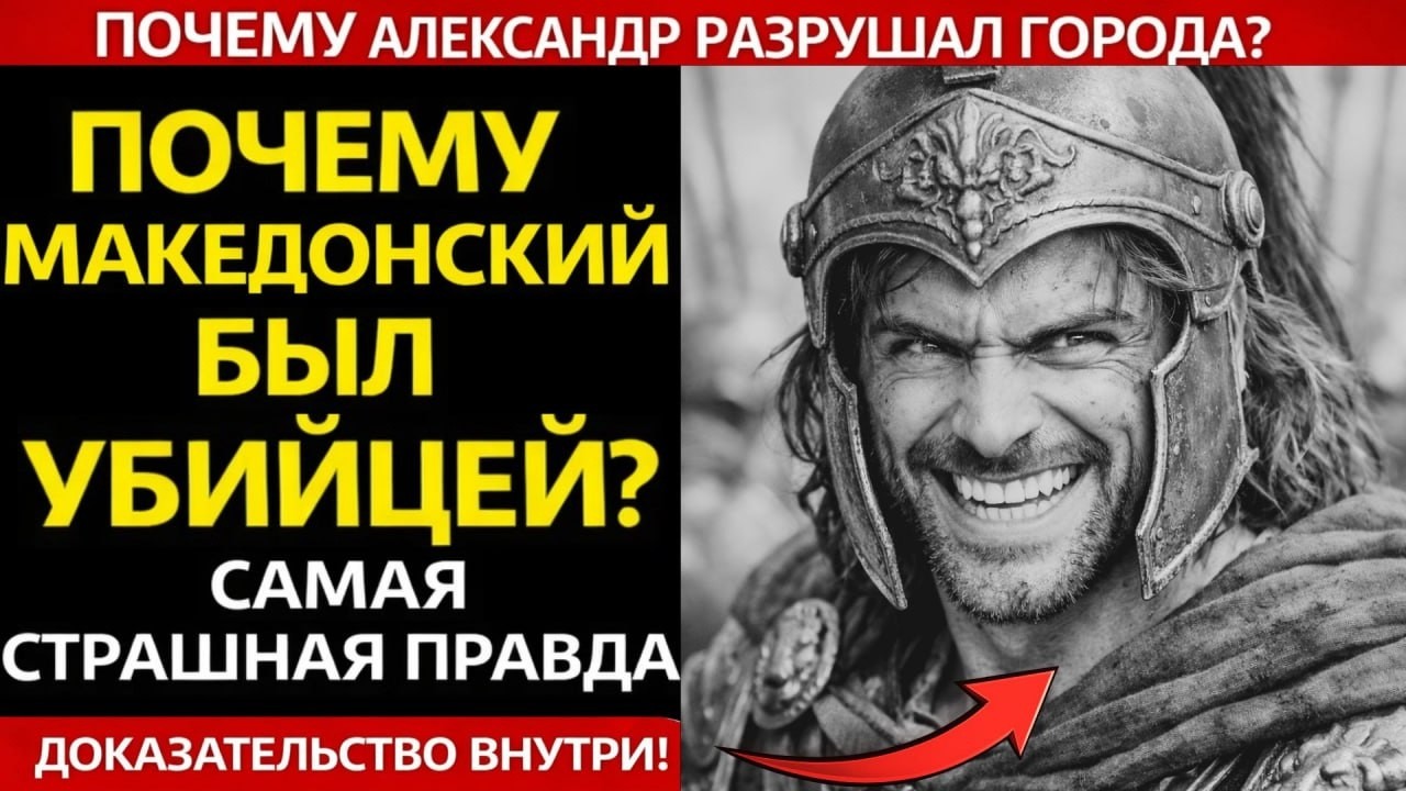 Он не освобождал. Он ЗАЧИЩАЛ. Что искал АЛЕКСАНДР Македонский?