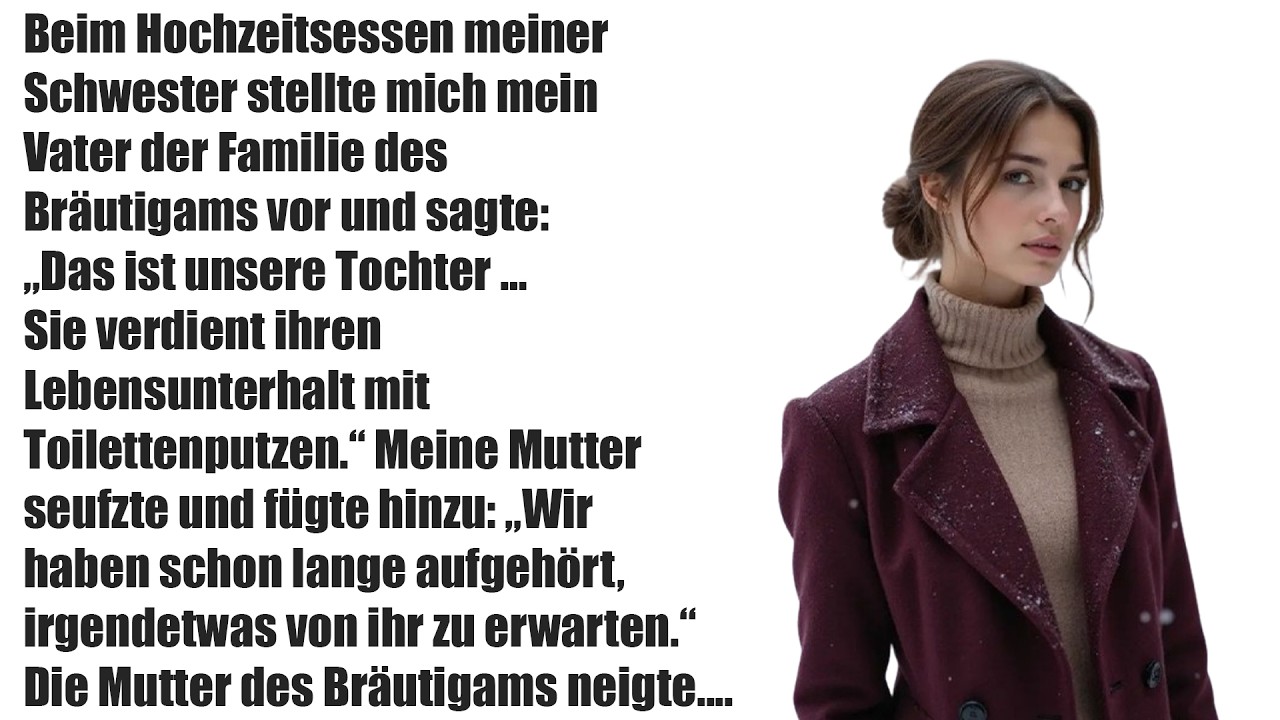 „Papa Sagte ‘Sie Putzt Nur Toiletten’ – Dann Reagierte Die Mutter Des Bräutigams“